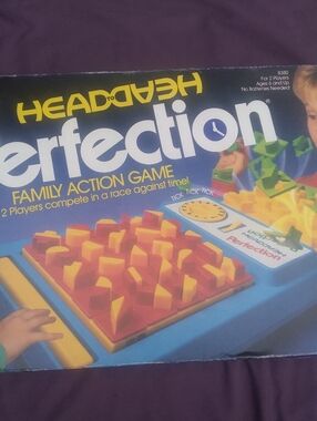 Perfection Family Action Game by Perfection - Blue/Yellow/Red/Green